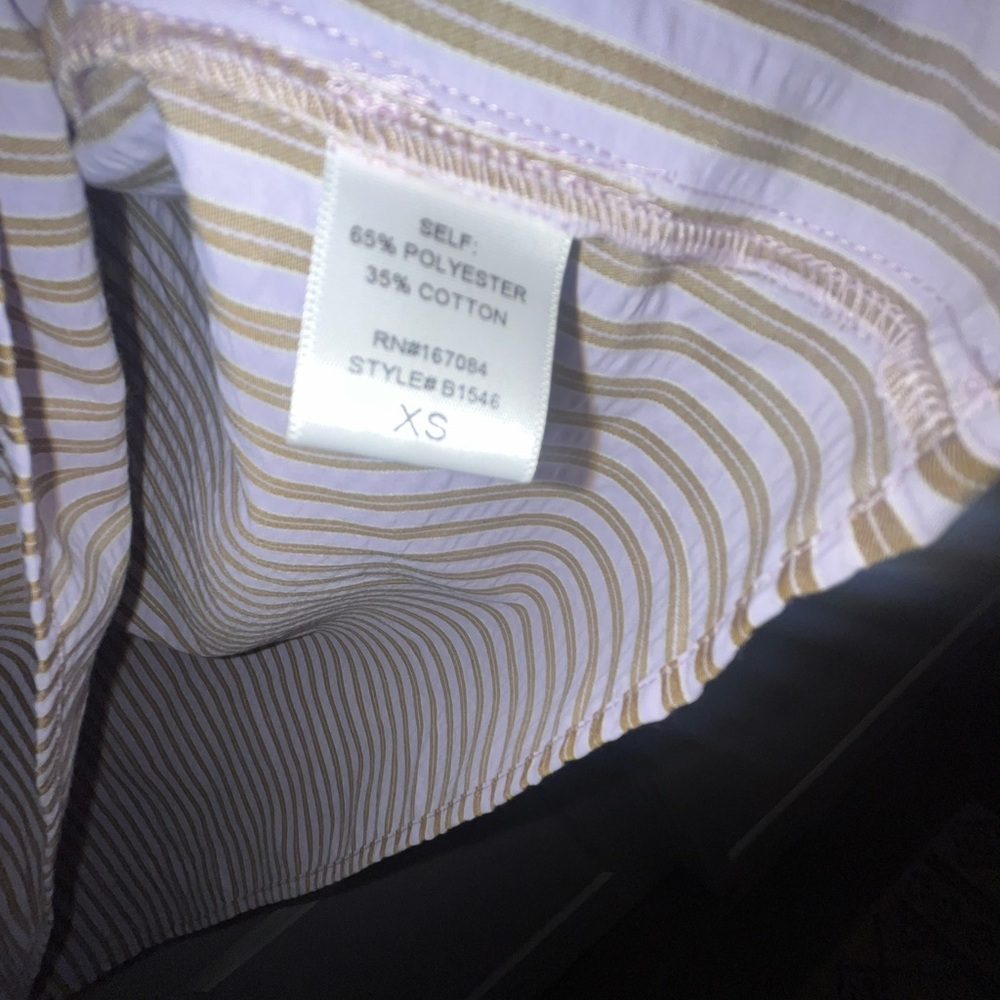 NWT Pomander Place/ Tuckernuck Striped seersucker Finley Flutter Sleeve dress - Picture 5 of 5